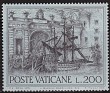 Vatican City State 1975 Architecture 200 Liras Brown Scott 578. Vaticano 578. Uploaded by susofe